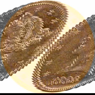 1880 $5 Gold Liberty Head AU Slider Uncertified: Certification: Uncertified Circulated/Uncirculated: Circulated Year: 1880 Mint Location: Philadelphia Fineness: 0.9 Km Number: 101 Denomination: $5 Grade: AU Composition: 90% Gold 10% Copper