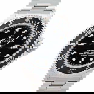 ROLEX Sea-Dweller 16600 Black Case: 40.0mm Men's: Type: Wristwatch At SEUYCO, we strive to provide detailed and accurate descriptions of all items listed for auction. The condition of each item is carefully evaluated by our expert partners. We