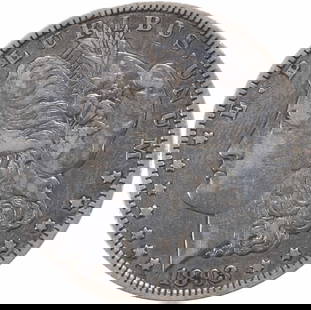 1893-O Morgan Silver Dollar Choice VF Uncertified: Certification: Uncertified Circulated/Uncirculated: Circulated Year: 1893 Composition: 90% Silver 10% Copper Mint Location: New Orleans Km Number: 110 Denomination: $1 Grade: VF Coin: Morgan
