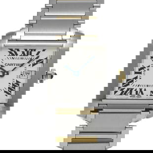 CARTIER Tank Franaise Mm W51012Q4 Silver Unisex: Type: Wristwatch Band Size: 16cm Case Size: 30x25mm Movement: Quartz Band Material: Stainless Case Material: Sapphire Crystal Color: Silver At SEUYCO, we strive to provide detailed and accurate