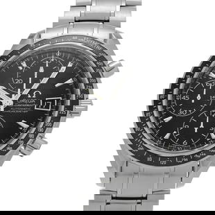 OMEGA Speedmaster Date 3210.50 Black Case Size: Type: Wristwatch Band Size: 20cm Case Size: 40x40mm Movement: Automatic Band Material: Stainless Case Material: Sapphire Crystal Color: Black At SEUYCO, we strive to provide detailed and accurate