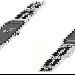 CHANEL Premiere L Watches H0451 Stainless: Style: Watches Material: Stainless Steel Display: Analog display Movement: Quartz Type: Wristwatch Exterior Color: Silver ---- At SEUYCO, we strive to provide detailed and accurate descriptions of