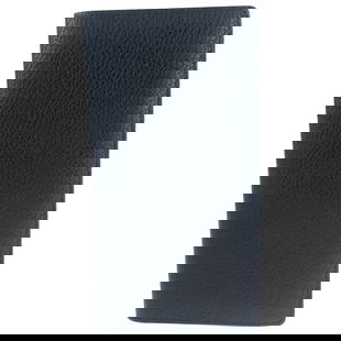 Louis Vuitton Long Wallet Purse M58192 Leather: Brand: LOUIS VUITTON Item: Long Wallet Purse Model: Portefeuille Braza Line: Taurillon Clemence Leather Type: Long Wallet Purse Long wallet billfold Gender: mens Color: Noir black black Material: