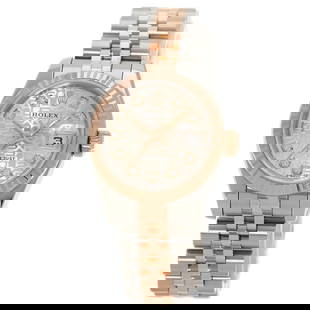 ROLEX DATEJUST 10P Diamond Watches 179171G: Style: Watches Material: Stainless Steel Display: Analog display Movement: Mechanical Automatic Type: Wristwatch Exterior Color: Gold ---- At SEUYCO, we strive to provide detailed and accurate