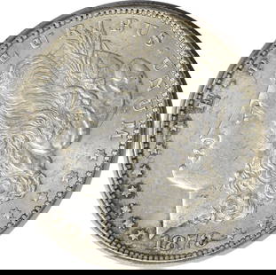 1878 Morgan Silver Dollar 7TF Reverse of 1878 BU: Certification: Uncertified Circulated/Uncirculated: Uncirculated Year: 1878 Composition: Silver Mint Location: No Mint Mark Km Number: 110 Denomination: $1 Grade: BU Coin: Morgan ---- At SEUYCO,