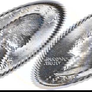 1942-D Washington Silver Quarter DDR FS-801: Certification: Uncertified Circulated/Uncirculated: Uncirculated Year: 1942 Composition: Silver Mint Location: D Km Number: 164 Denomination: 25C Grade: Choice BU Coin: Washington ---- At SEUYCO,