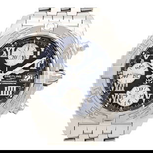 BREITLING A13358 Men's Watch #11124: Type: Wristwatch ---- At SEUYCO, we strive to provide detailed and accurate descriptions of all items listed for auction. The condition of each item is carefully evaluated by our expert partners.