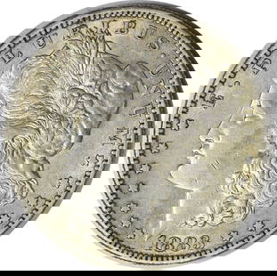1883-S Morgan Silver Dollar AU Uncertified #206: Certification: Uncertified Circulated/Uncirculated: Circulated Year: 1883 Composition: 90% Silver 10% Copper Mint Location: San Francisco Km Number: 110 Denomination: $1 Grade: AU Coin: Morgan