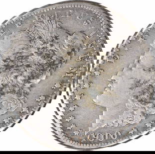 1900-O/CC Morgan Silver Dollar VF Uncertified #803: Certification: Uncertified Circulated/Uncirculated: Circulated Year: 1900 Composition: 90% Silver 10% Copper Mint Location: New Orleans Km Number: 110 Denomination: $1 Grade: VF Coin: Morgan