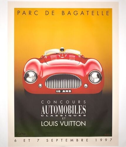 RAZZIA LOUIS VUITTON PARC BAGATELLE 1997 ORIGINAL (1 of 1)