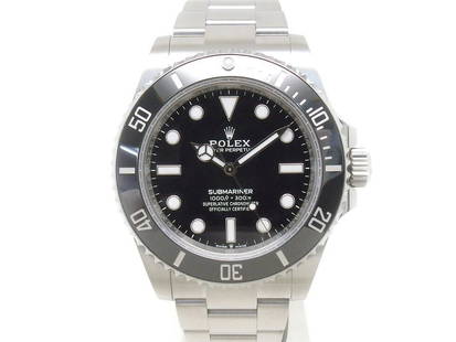 ROLEX 124060 Submariner Black Ceramic Bezel SS: Movement: Automatic Winding Dial Color: Black Material: SS/Bezel: Black ceramic Type: Wrist watch ---- At SEUYCO, we strive to provide detailed and accurate descriptions of all items listed for