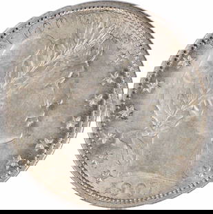 1907 Barber Silver Half Dollar Choice BU: Certification: Uncertified Circulated/Uncirculated: Uncirculated Year: 1907 Mint Location: No Mint Mark Grade: Choice BU Km Number: 116 Denomination: 50C Composition: Silver Coin: Barber ---- At