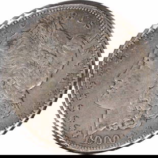 1900-O/CC Morgan Silver Dollar VF Uncertified #808: Certification: Uncertified Circulated/Uncirculated: Circulated Year: 1900 Composition: 90% Silver 10% Copper Mint Location: New Orleans Km Number: 110 Denomination: $1 Grade: VF Coin: Morgan