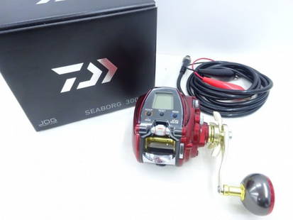 DAIWA 16 SEABORG 300MJ #063: Type: Electric Reel ---- At SEUYCO, we strive to provide detailed and accurate descriptions of all items listed for auction. The condition of each item is carefully evaluated by our expert