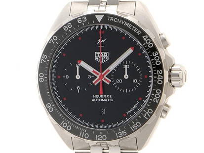 TAG HEUER Formula 1 Fragment Design: Material: SS/SS Size: 44mm Bracelet: Maximum arm circumference: 20.5cm Type: Wrist watch ---- At SEUYCO, we strive to provide detailed and accurate descriptions of all items listed for auction.