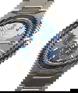 SEIKO Wrist watch SBXY053 #114: Dial Size: 4cm x 4cm Color: Navy Minimum Wrist Size: 5cm Type: Wrist watch ---- At SEUYCO, we strive to provide detailed and accurate descriptions of all items listed for auction. The condition of