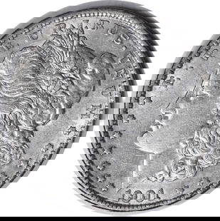 1901 VAM 15 Morgan Silver Dollar Double Ear AU: Certification: Uncertified Circulated/Uncirculated: Circulated Composition: Silver Km Number: 110 Year: 1901 Mint Location: No Mint Mark Grade: AU Denomination: $1 Coin: Morgan ---- At SEUYCO, we