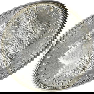 1878 Morgan Silver Dollar 7TF Reverse of 1878 BU: Certification: Uncertified Circulated/Uncirculated: Uncirculated Year: 1878 Composition: Silver Mint Location: No Mint Mark Km Number: 110 Denomination: $1 Grade: BU Coin: Morgan ---- At SEUYCO,