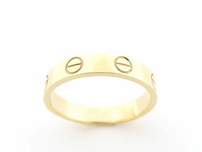Cartier B4085052 K18YG Love Wedding #52 SK#027: Ring Size: 12(JP) / 6.5(US) / M(UK) / 52(ISO) / 52.4mm Metal: K18 yellow gold Metal Purity: K18 yellow gold Weight: 3.2g Type: Ring ---- At SEUYCO, we strive to provide detailed and accurate