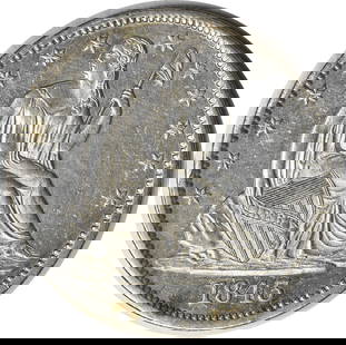 1843-O Liberty Seated Half Dollar AU Slider: Certification: Uncertified Circulated/Uncirculated: Circulated Year: 1843 Mint Location: New Orleans Km Number: 68 Denomination: 50C Composition: 90% Silver 10% Copper Grade: AU Coin: Seated Liberty