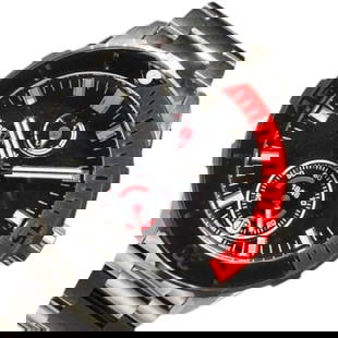 ULYSSE NARDIN Diver Chronometer YOSHIDA Special: Movement: Automatic Winding Material: titanium Color: Black Dial Color: Black Arm Circumference Size: 20cm Water Resistance: Waterproof 300M Type: Wrist watch ---- At SEUYCO, we strive to provide