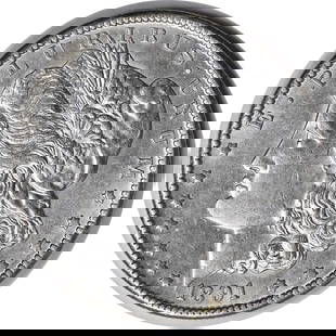 1891-CC Morgan Silver Dollar AU Slider: Certification: Uncertified Circulated/Uncirculated: Circulated Year: 1891 Composition: 90% Silver 10% Copper Mint Location: Carson City Km Number: 110 Denomination: $1 Grade: AU Coin: Morgan