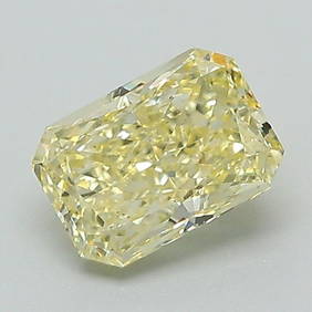 RADIANT 1.03ct Fancy Intense Yellow VS2 - Loose (1 of 1)