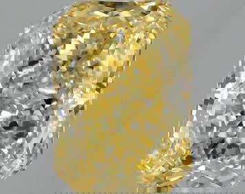 RADIANT 3.07ct Fancy Vivid Yellow VS2 - Loose Lab (1 of 1)