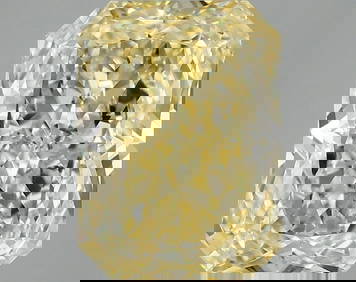 RADIANT 3.09ct Fancy Vivid Yellow VS1 - Loose Lab (1 of 1)