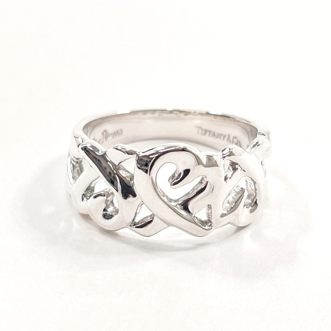 Tiffany&co. Ring Silver925 Silver Paloma Picasso Auction Tiffany&co. Ring Silver925 Silver Paloma Picasso Auction