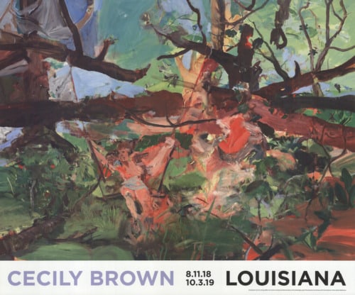 CECILY BROWN Girl on a Swing 27.5" x 33" Offset: Artist: Cecily Brown Title: Girl on a Swing Year: 2015 Signed: No Medium: Offset Lithograph Paper Size: 27.5 x 33 inches ( 70 x 84 cm ) Image Size: 24.25 x 33 inches ( 62 x 84 cm ) Edition Size: Unkno