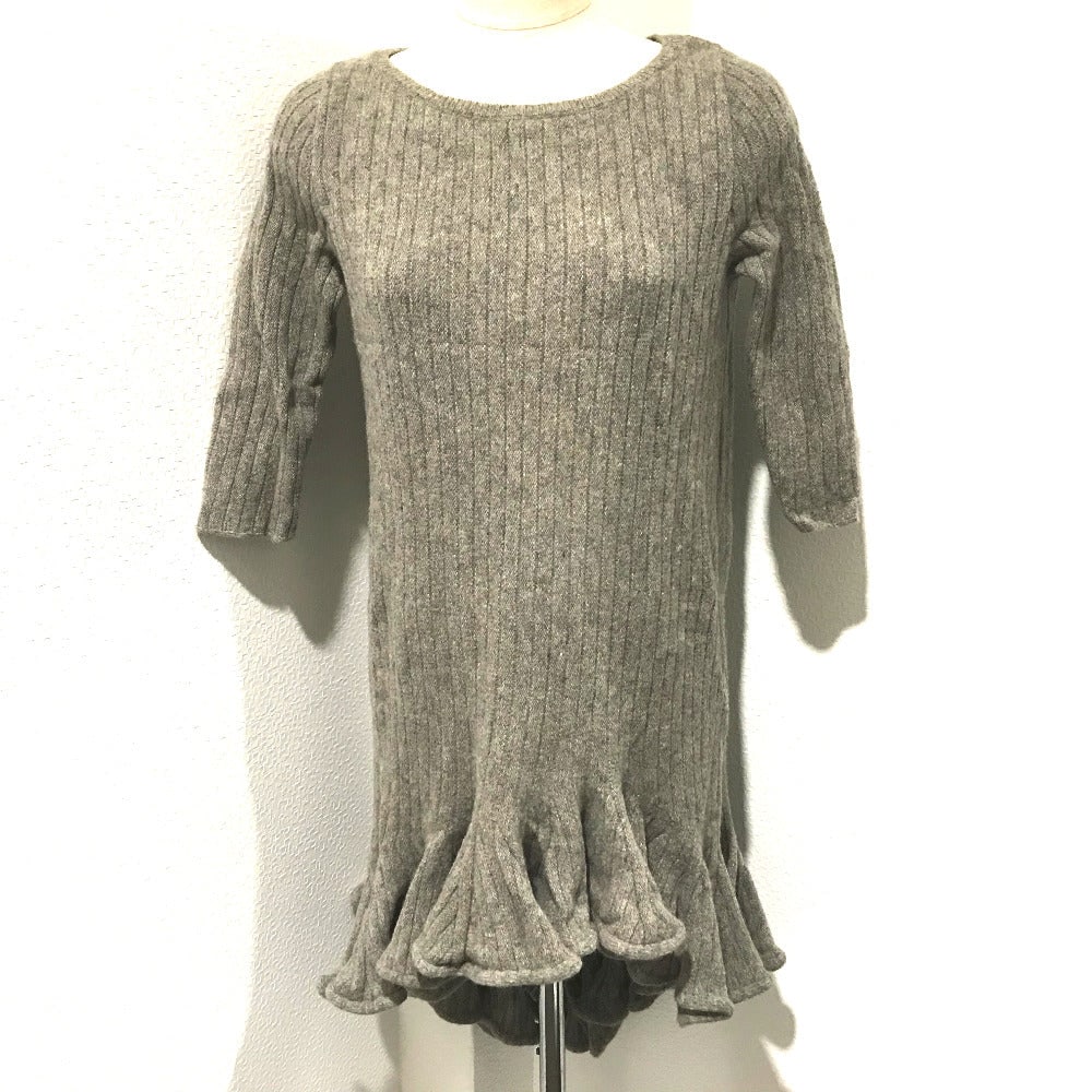 Jillstuart One Piece 092-7272006 Hair 100% Gray: Brand: JILLSTUART Item: one piece Model: Jill Stuart x Youna Line: Frill hem Gender: Women Color: gray Material: Hair 100% Accessories: Waist belt Notation Size: 2 Size: cm (approx.): Total length: 97