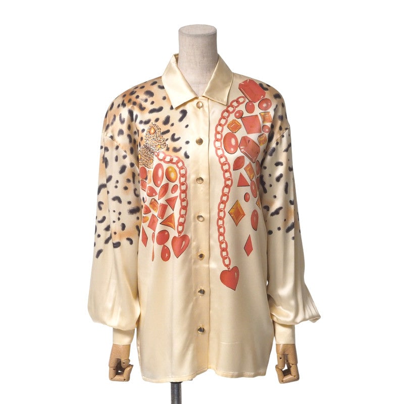 Escada Long Sleeve Shirt Silk Yellow Multicolor: Brand: ESCADA Item: Long sleeve shirt Gender: Women Color: Yellow multicolor Material: silk Accessories: None Notation Size: 36 Size: cm (approx.): Shoulder width: 54 Dress length: 70 Width: 54 Sleeve