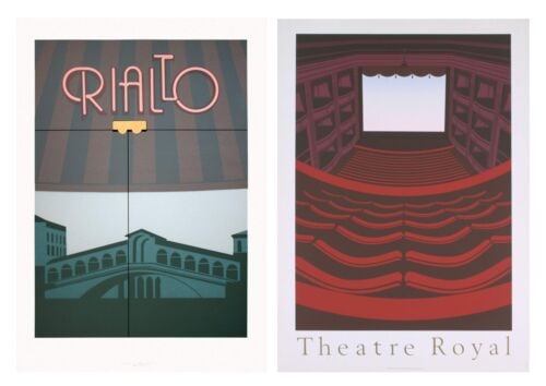 Bundle- 2 Assorted Perry King serigraph Posters: Paper Size: 35.5 x 25.25 inches (90.17 x 64.135cm ) Condition: Product Disclaimer: Please review the full description and photos. Lithographs may be plate-signed, hand-signed, or slab-signed and can i