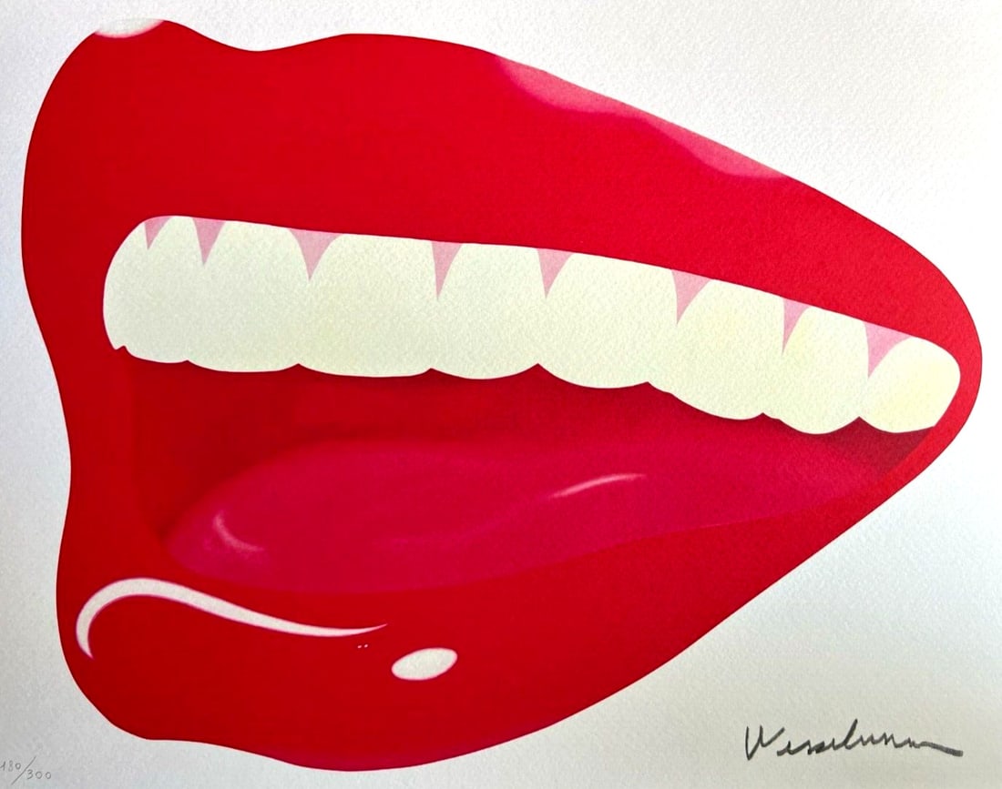 Tom Wesselmann Lithograph COA Original Hand (1 of 7)
