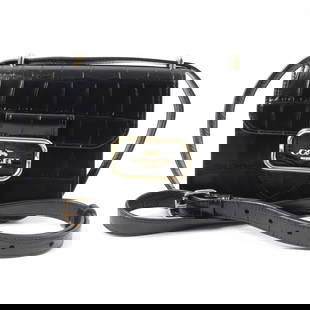Coach Sling Bag Cn313 Leather Black Morgan: Brand: COACH Item: Sling bag Model: Morgan Gender: Women Color: black Material: Main: Leather Accessories: Dust bag Shoulder strap Charm Size: cm (approx.): W18.5 x H14 x D6.5 Shoulder: 124 inch