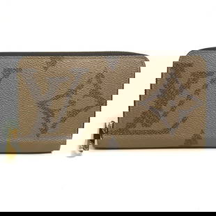 Louis Vuitton Long Wallet Purse M69353 Monogram Giant Canvas Brown Type Monogram Giant Reverse: Brand: LOUIS VUITTON Item: Long Wallet Purse Model: Wallet Line: Monogram giant reverse Gender: Women Color: Brown type Material: Monogram giant canvas Accessories: Storage box storage bag Size: cm