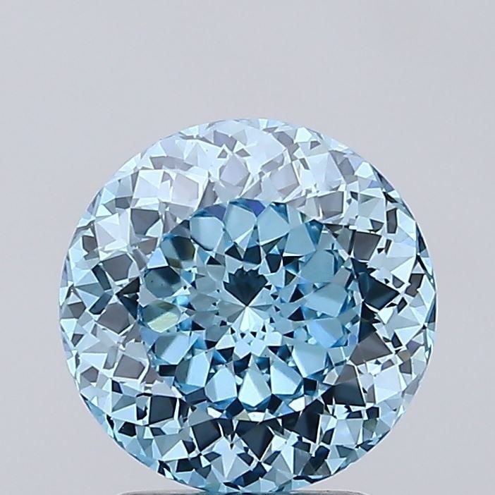 Other 2.61Ct Fancy Vivid Blue Vs1 - Loose Lab Diamond (1 of 1)