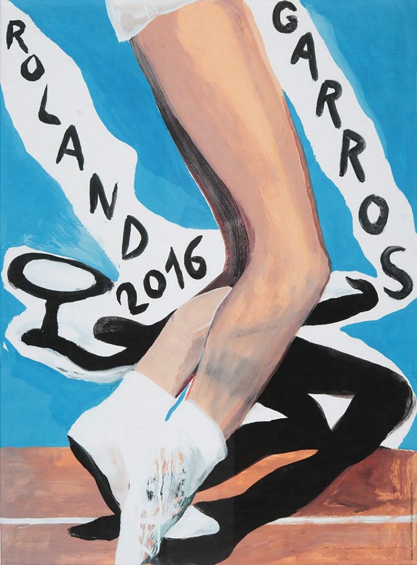 Marc Desgrandchamps Roland Garros French Open " Poster Contemporary: Artist: Marc Desgrandchamps Title: Roland Garros French Open Year: 2016 Signed: No Medium: Offset Lithograph Paper Size: 31 x 23 inches ( 79 x 58 cm ) Image Size: 31 x 23 inches ( 79 x 58 cm ) Edition