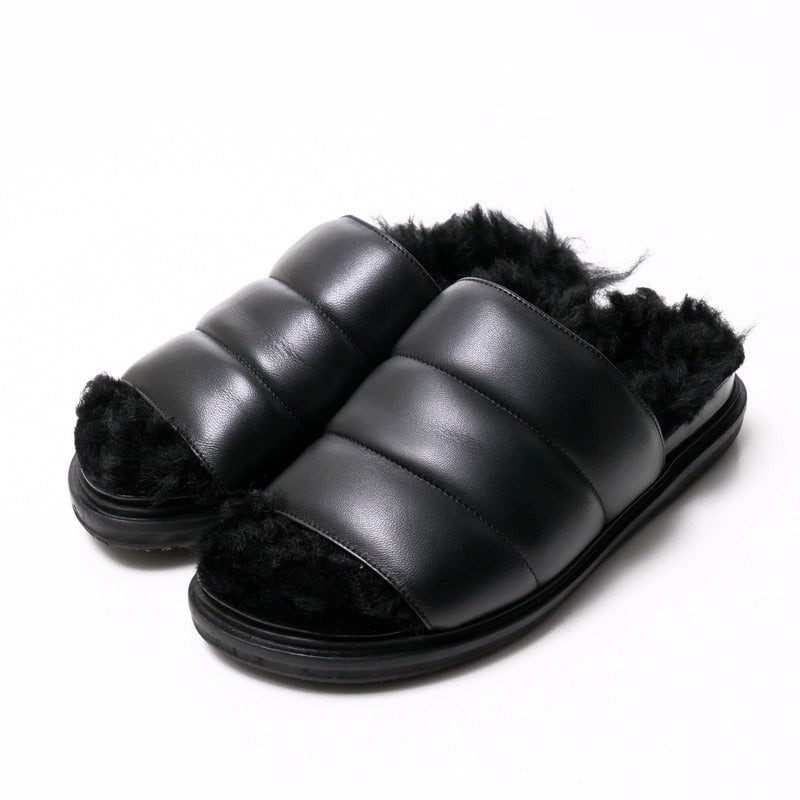 Marni Sandals Leather Black No Size Listed: Brand: MARNI Item: Sandals Gender: Women Color: black Material: leather Accessories: None Notation Size: No size listed / US size?5.5 Shoe Size Chart Size: cm (approx.): JP size: 23.5cm Shoe Width: 10