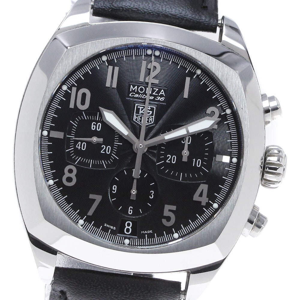 Tag Heuer Monza Watch Men: Type: Wristwatch Customized: Yes Style: watches Movement: Automatic Display: Analog Case Size: 38mm Product Disclaimer: Items may exhibit light wear, such as minor scratches or slight tarnishing appro