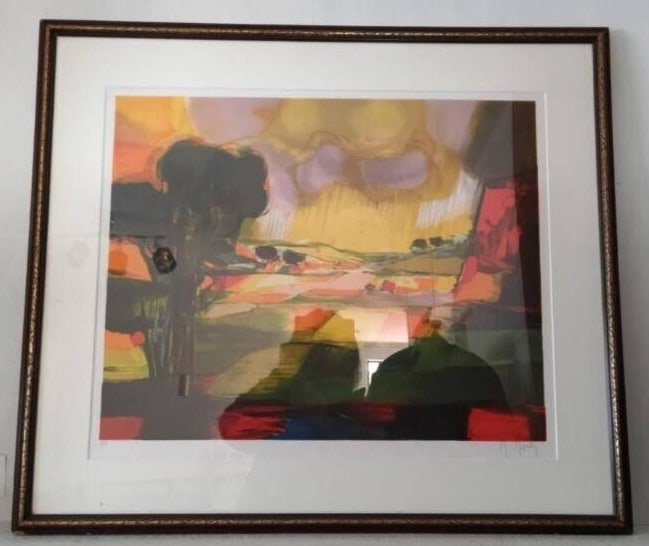 Marcel Mouly (French) Original Lithograph On Paper Signed In Pencil Framed: Unit Of Sale: Single Piece Artist: Marcel Mouly Signed By: Marcel Mouly Image Orientation: Landscape Size: Large Signed: Yes Material: Paper Framing: Framed Original/Licensed Reprint: Original Subject