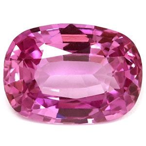 Cushion 1.86Ct Pink Ec - Loose Sapphire Gemstone (1 of 1)