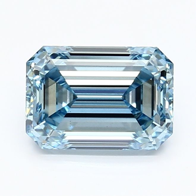 Emerald 2.03Ct Fancy Intense Blue Vs2 - Loose Lab Diamond (1 of 1)