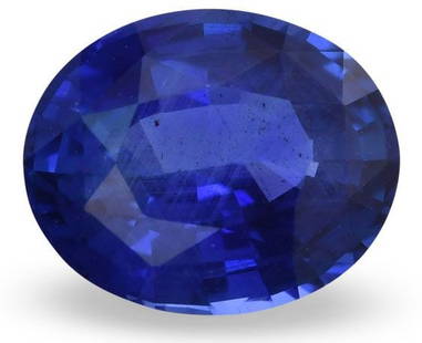 Oval 2.26Ct Blue Ec - Loose Sapphire Gemstone: Type: Sapphire Carat: 2.26 Cut: FACETED Color: Blue Clarity: EC Treatment: NONE Color Shade: Blue Measurements: 9.0L X 7.2W Certification: None Product Disclaimer: All diamonds and loose stones are so