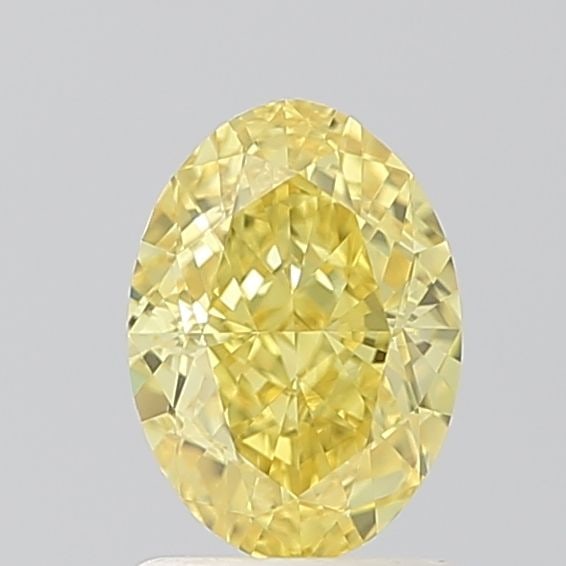 Oval 1.59Ct Fancy Vivid Yellow Vvs2 - Loose Lab Diamond (1 of 1)