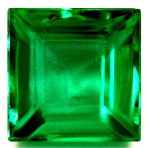 Square 2.94Ct Green Si - Loose Emerald Gemstone (1 of 1)