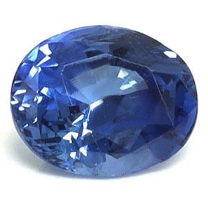 Oval 1.05Ct Blue Ec - Loose Sapphire Gemstone (1 of 1)