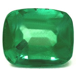Cushion 2.91Ct Green Si - Loose Emerald Gemstone (1 of 1)