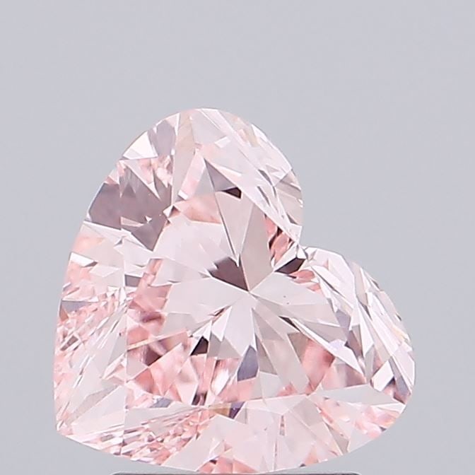 Heart 1.92Ct Fancy Intense Pink Vvs2 - Loose Lab Diamond (1 of 1)